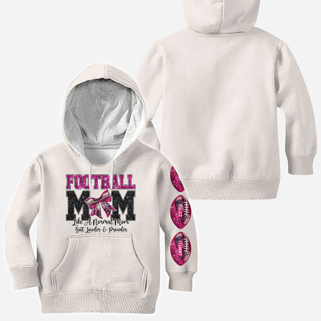 Fußballmama – Personalisiertes T-Shirt mit Fußballmotiv