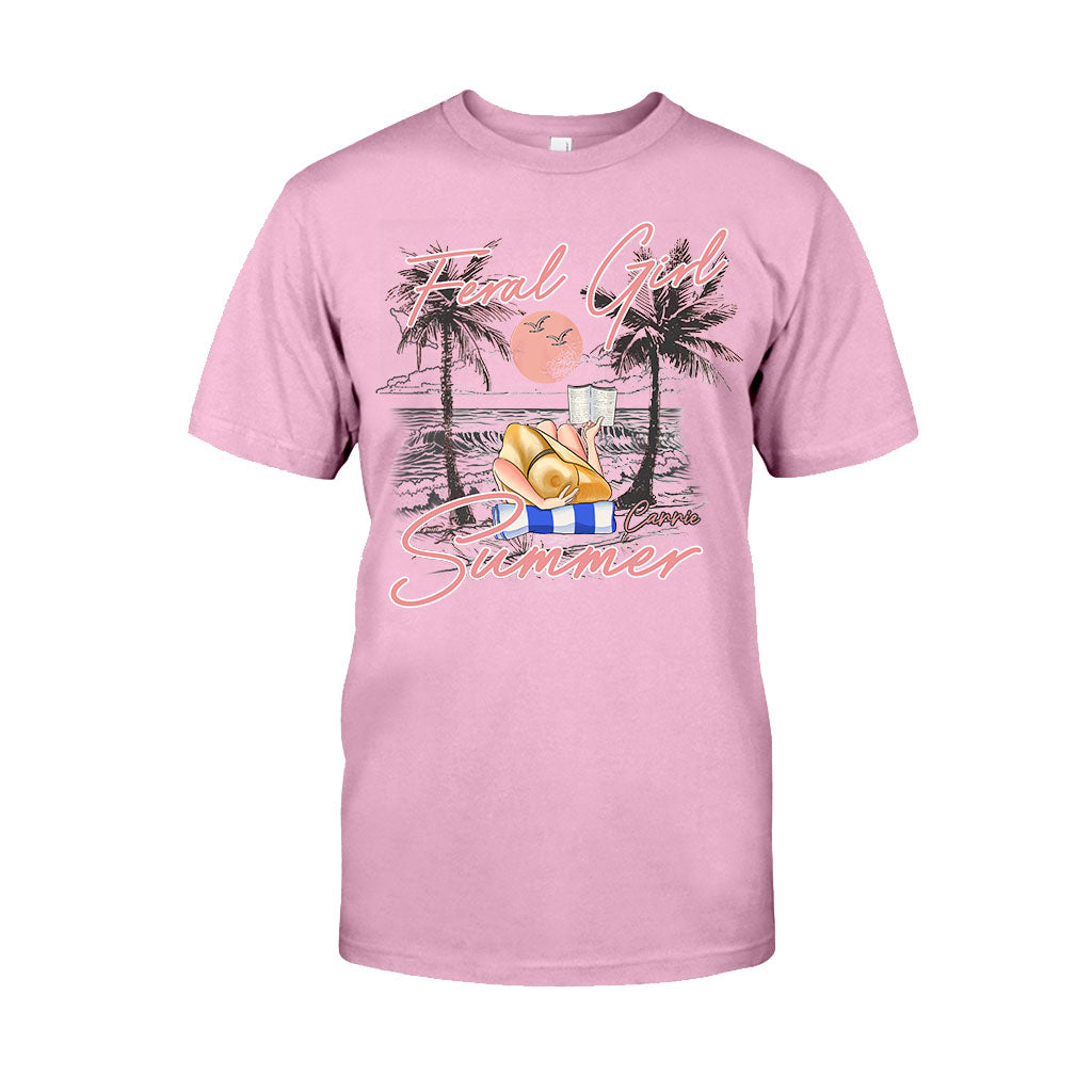 Feral Girl – Personalisiertes T-Shirt und Hoodie für Meeresliebhaberinnen