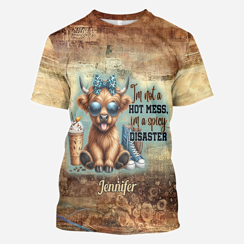 I'm Not A Hot Mess - Personalized All Over Shirt