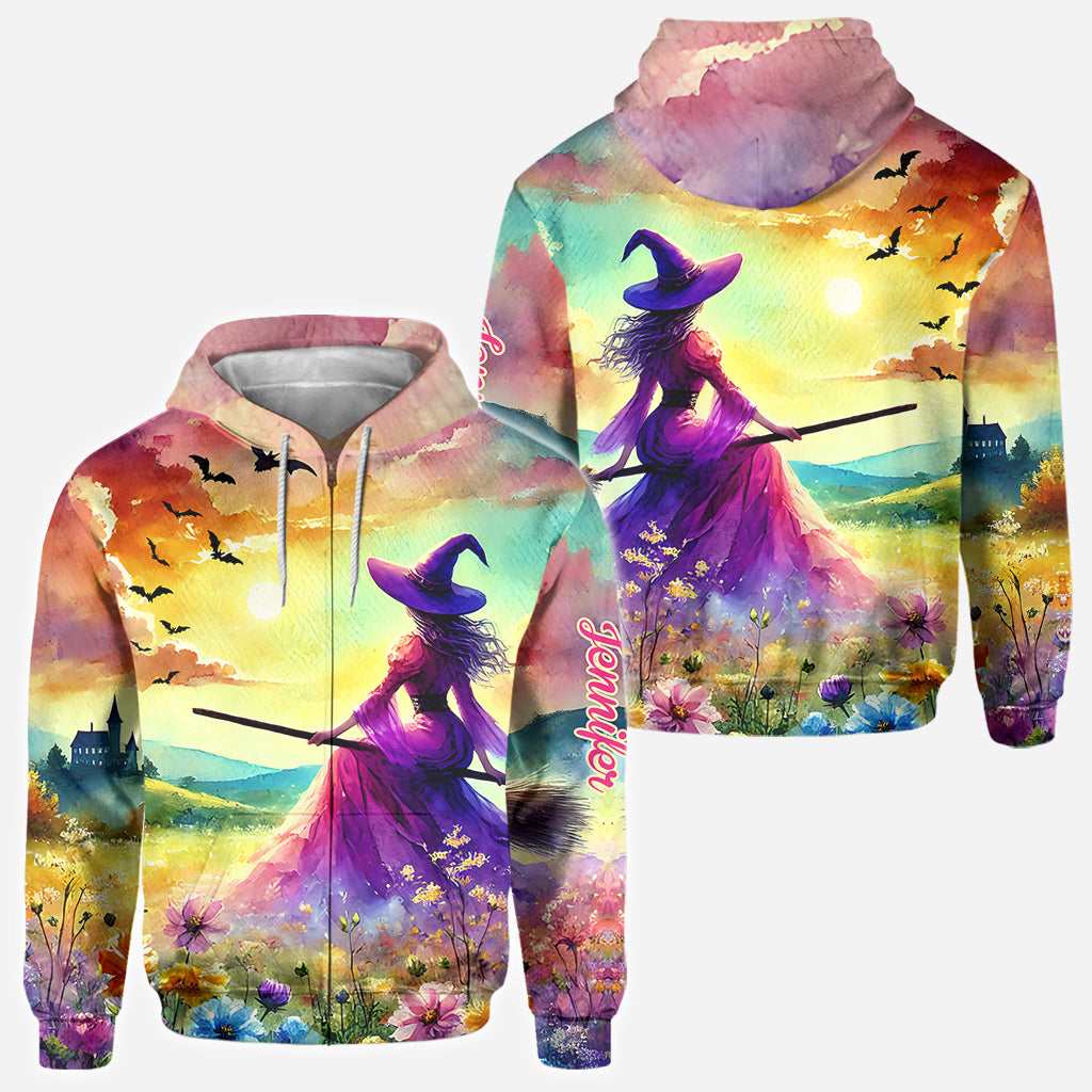 Wunderschöne Hexe – Personalisiertes Hexen-Shirt