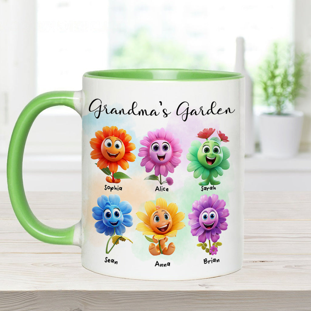 Omas Garten – Personalisierte Tasse mit Oma-Motiv