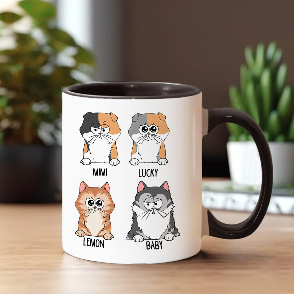 Die Katzen-/Hundemama – Personalisierte Tasse mit Muttermotiv