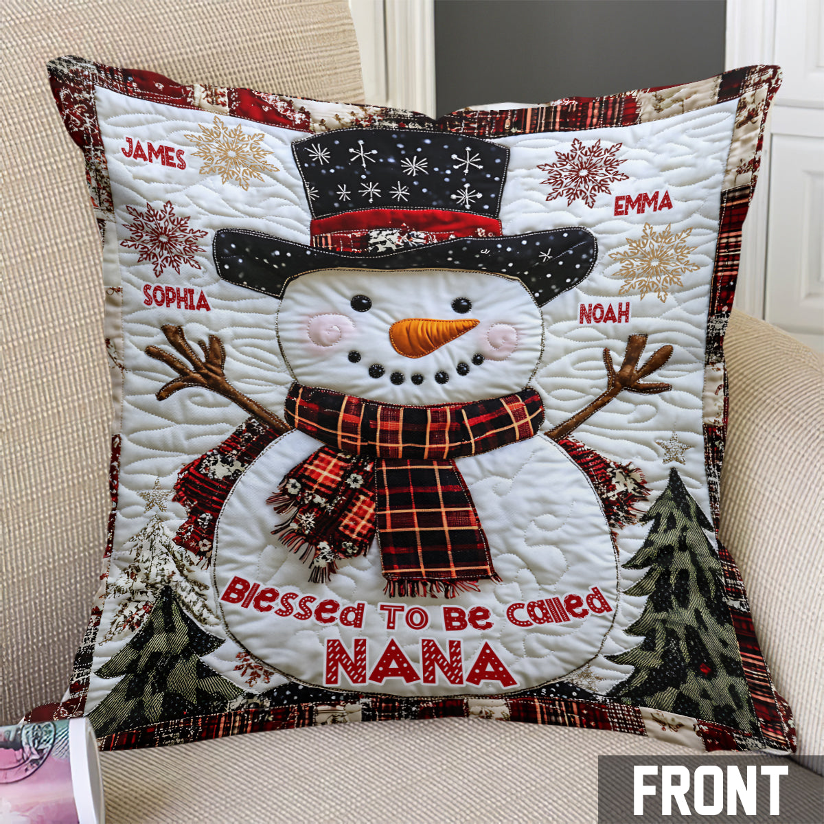 Nana Grandma Gigi - Personalisiertes Oma-Kissen