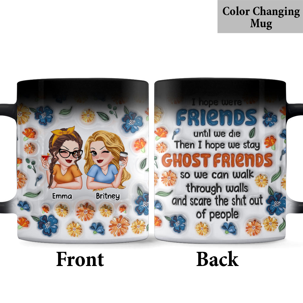 Ghost Friends - Personalisierter Bestie-Tasse