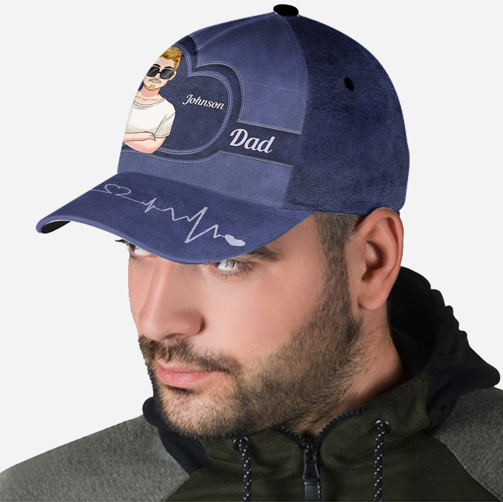 Papa & Papas Mini - Personalisierte klassische Vaterkappe