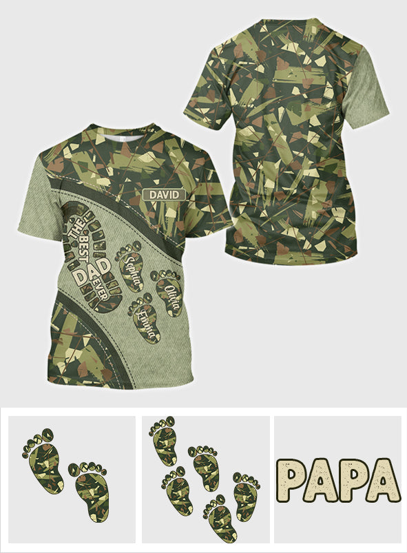 Der beste Papa/Opa/Onkel aller Zeiten – Personalisiertes Vater-Shirt