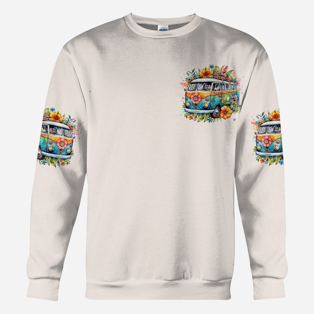 Unterwegs – Personalisiertes Hippie-Shirt