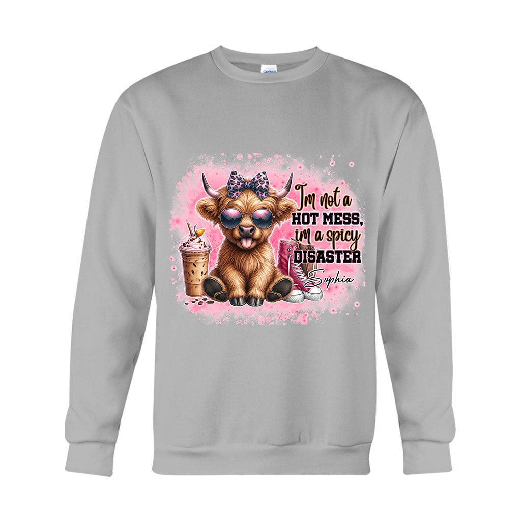Ich bin kein Chaos – personalisiertes T-Shirt und Hoodie