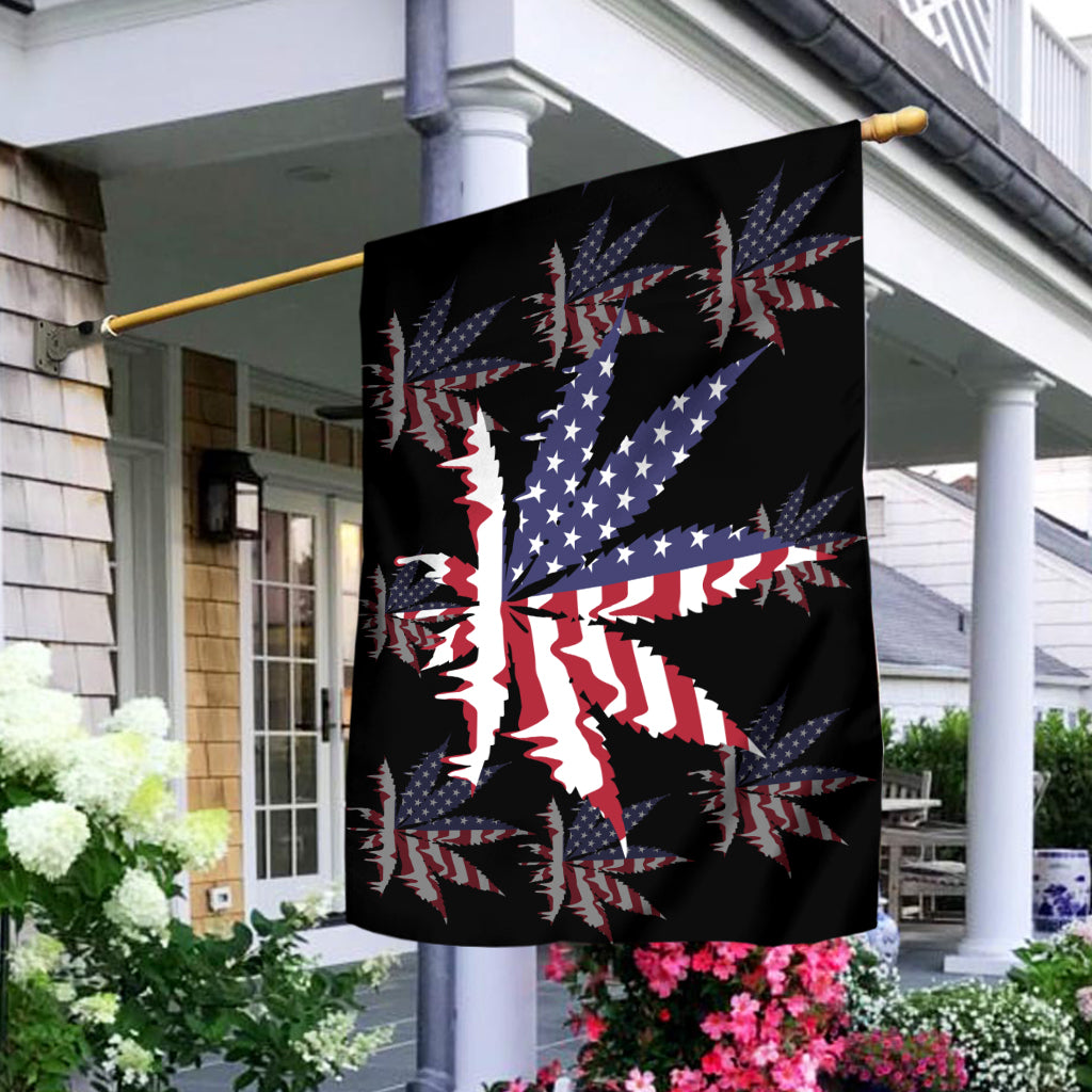 Team USA - Weed House Flagge