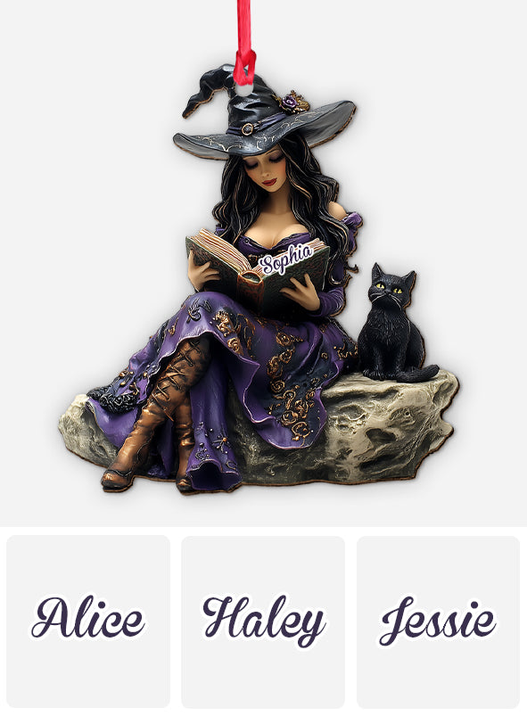 Ich bin keine Leseratte, ich bin eine Bücherhexe – Personalisierter Hexenschmuck