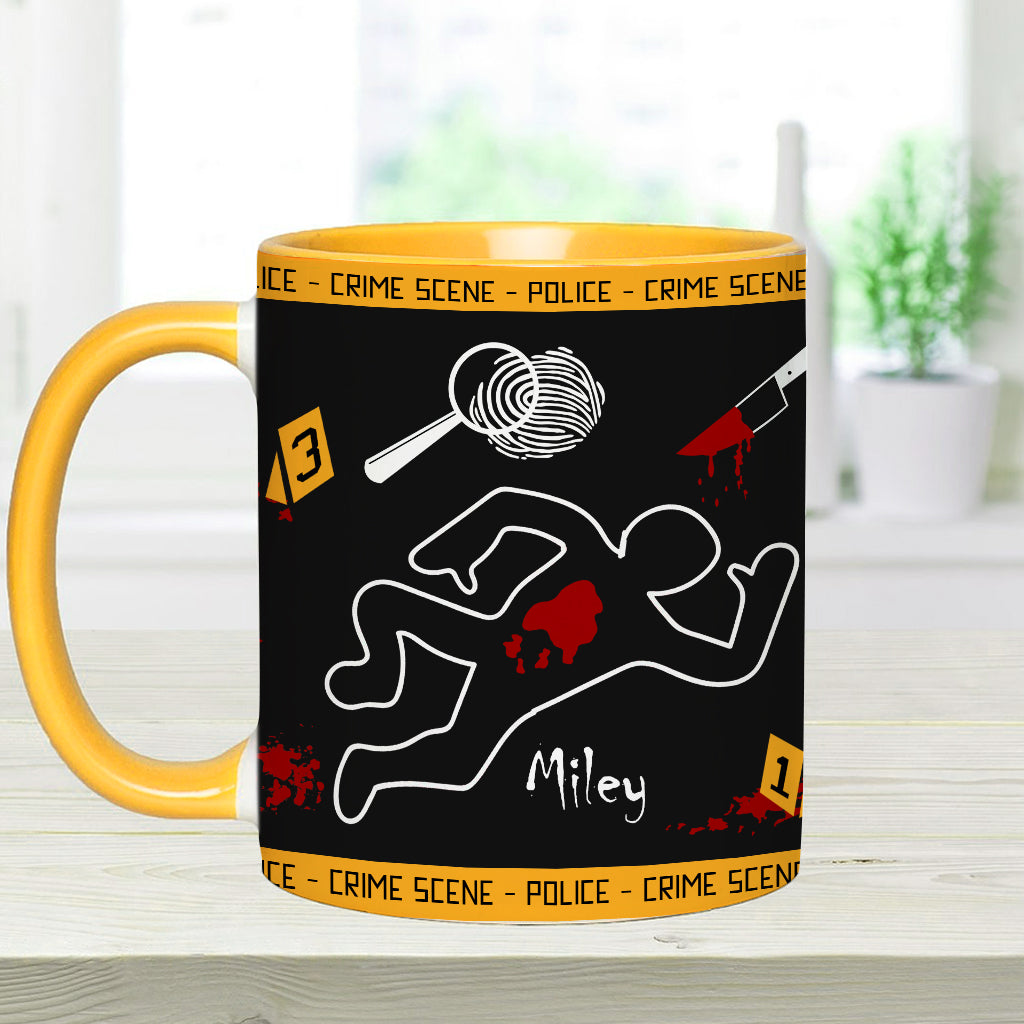 Das ist meine Tasse zum True-Crime-Schauen – personalisierte Tasse