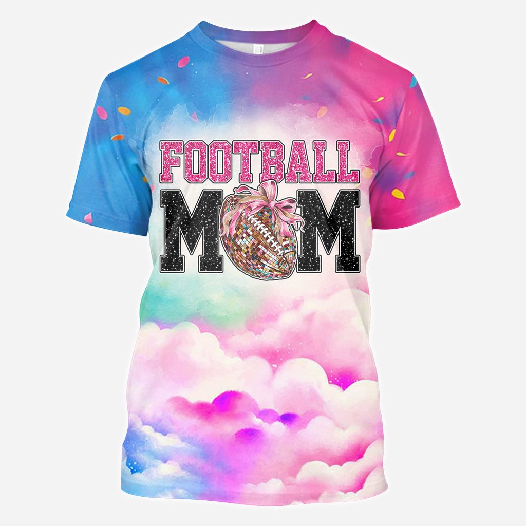 Fußballmama – Personalisiertes T-Shirt mit Fußballmotiv