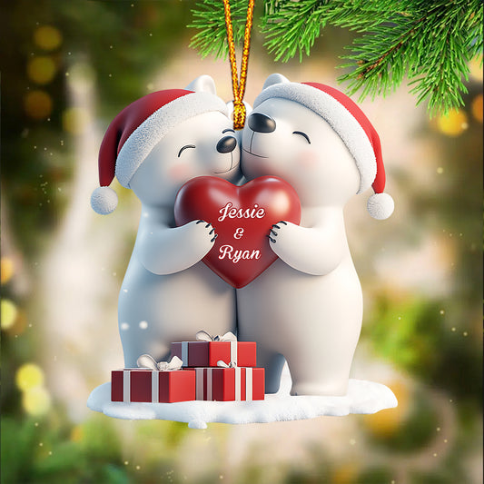 Du und Ich zu Weihnachten – Personalisierter Weihnachtsschmuck für Paare