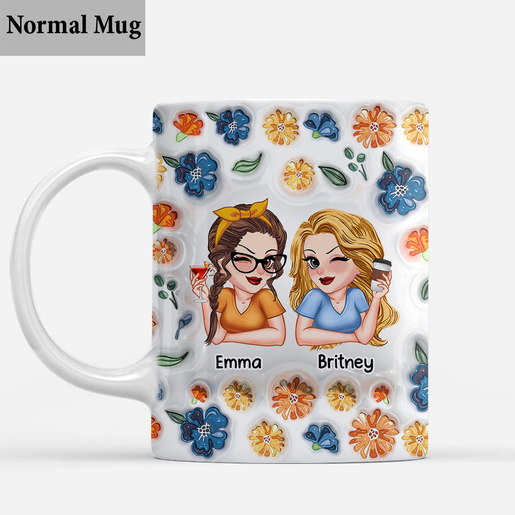 Ghost Friends - Personalisierter Bestie-Tasse