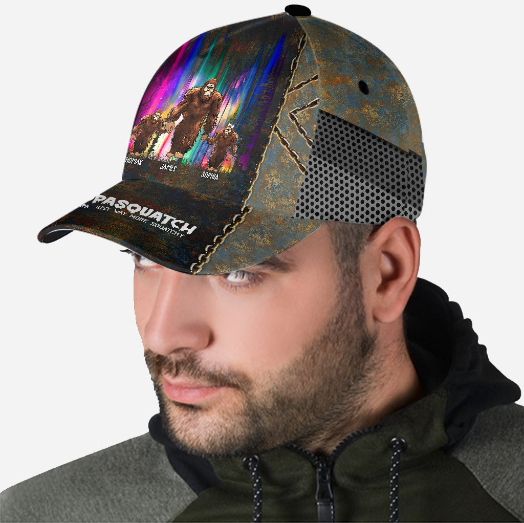 Grandpasquatch - Personalisierte Grandpa Classic Cap