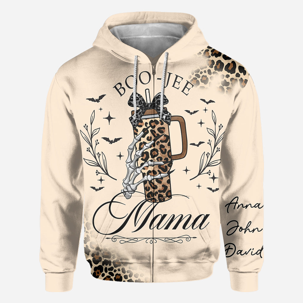 Boojee Mama/ Mimi/ Mom... - Personalisiertes Mutter-Shirt mit Rundumdruck