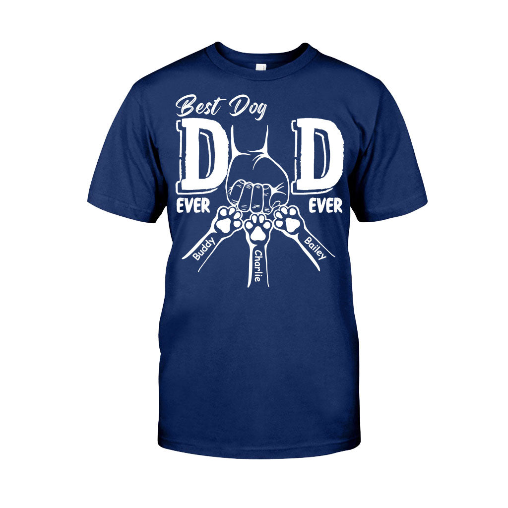 Der beste Hundepapa aller Zeiten – personalisiertes Hunde-T-Shirt und Hoodie