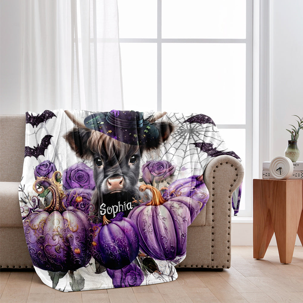 A Little Witch - Personalized Blanket