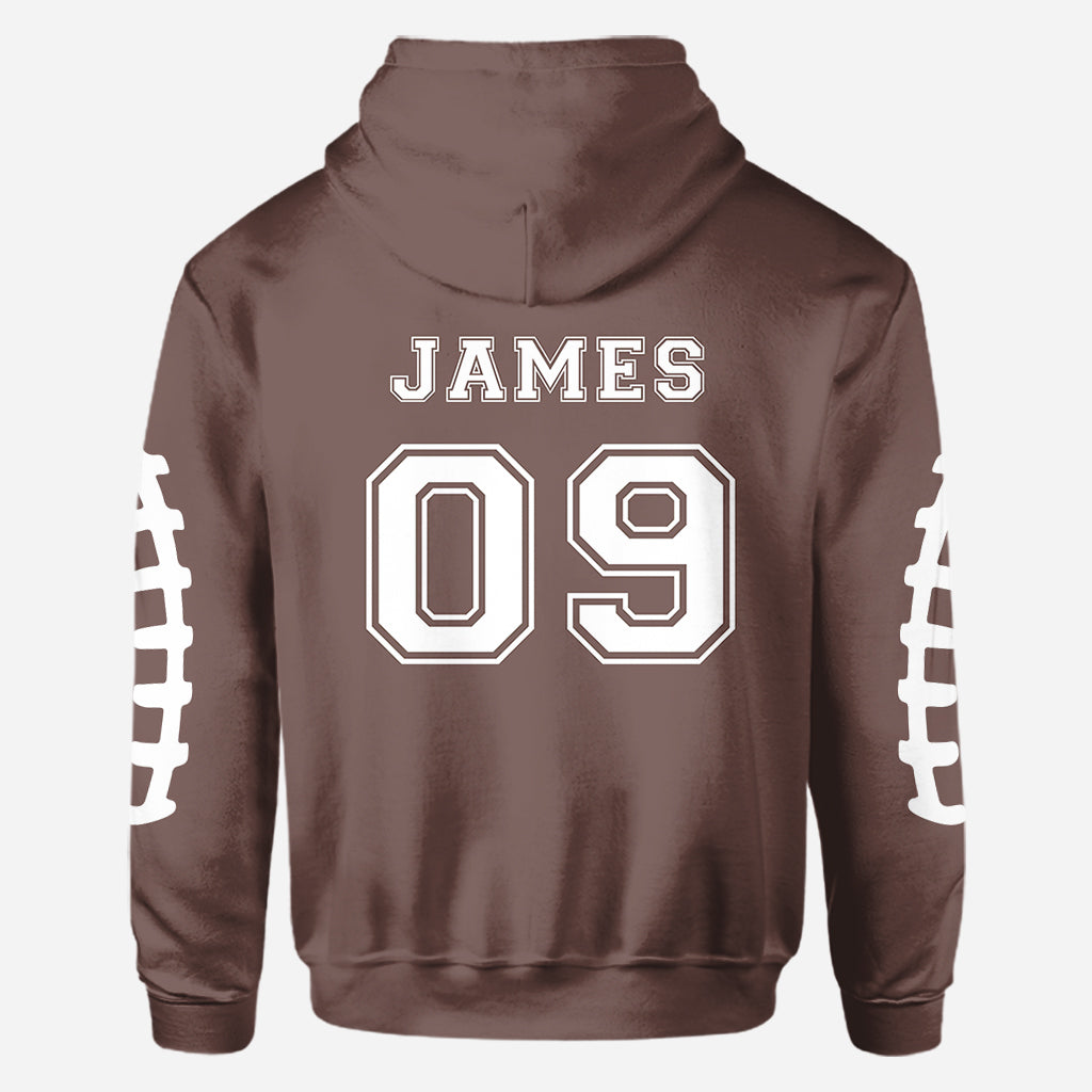 Football Mama – Personalisiertes Football-Shirt