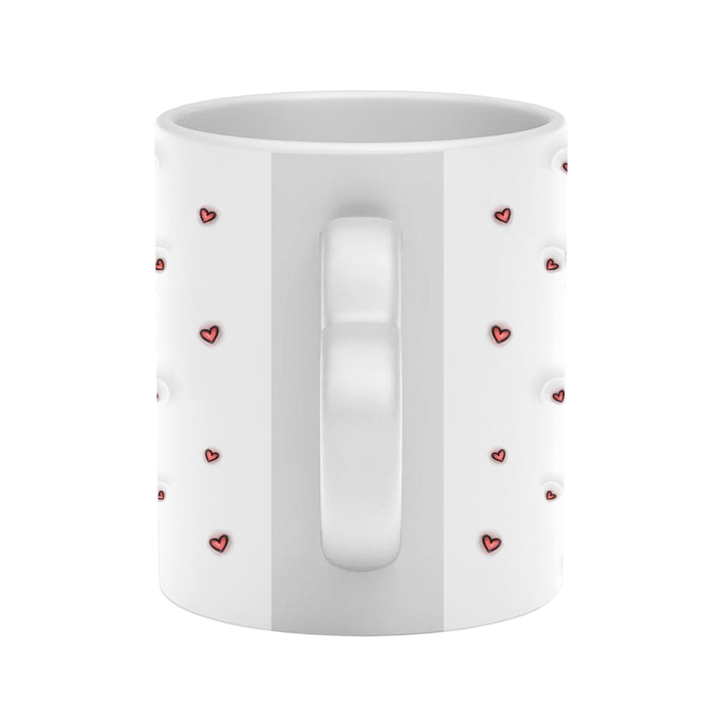 Ich mochte dich, ich behalte dich – Personalisierte Tasse mit Herzgriff für Paare