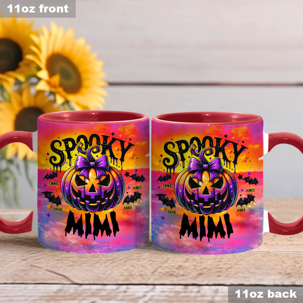 Gruselige Oma - Personalisierte Tasse mit Oma-Akzent