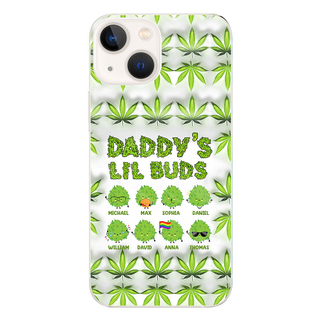 Dopest Dad Ever - Personalized Father Clear Phone Case