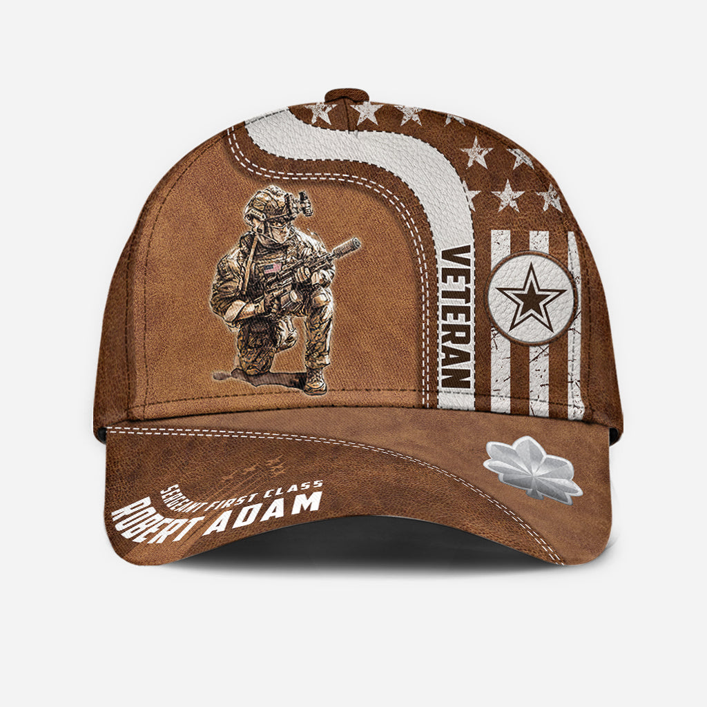 US Military World Tour - Personalisierte Veteran Classic Cap