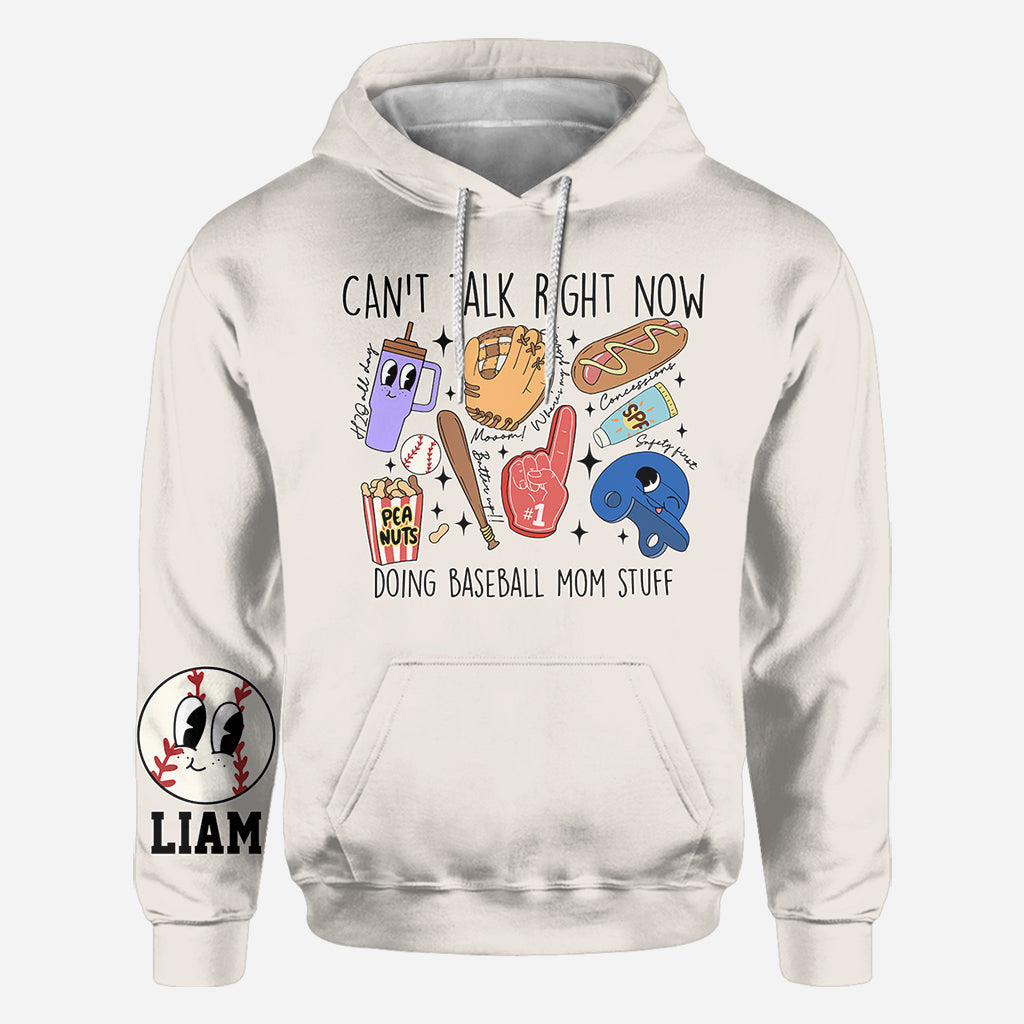 Baseball Mom Stuff - Personalized Baseball All Over Shirt