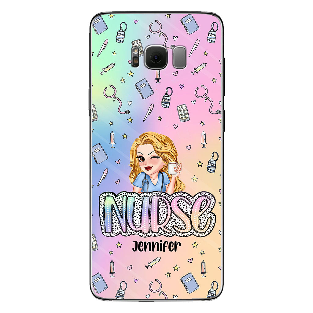 Nurse Life - Personalized Nurse Clear Phone Case