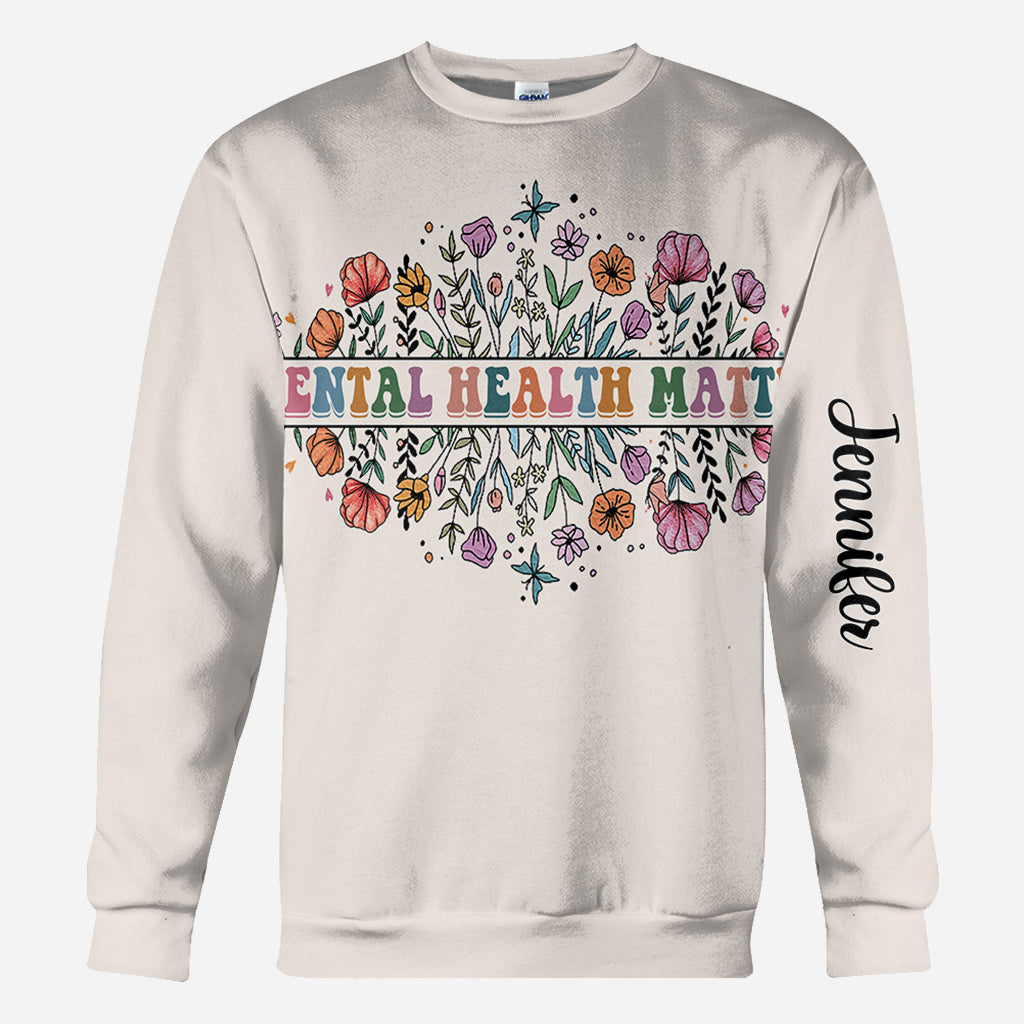 Psychische Gesundheit ist wichtig – Personalisiertes T-Shirt zur Sensibilisierung für psychische Gesundheit