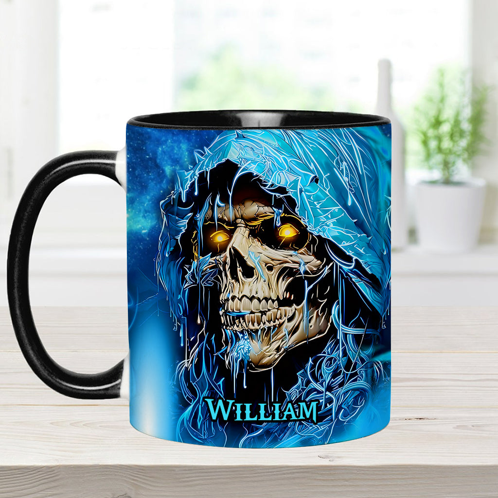 Cool Skull - Personalized Skull Accent Mug