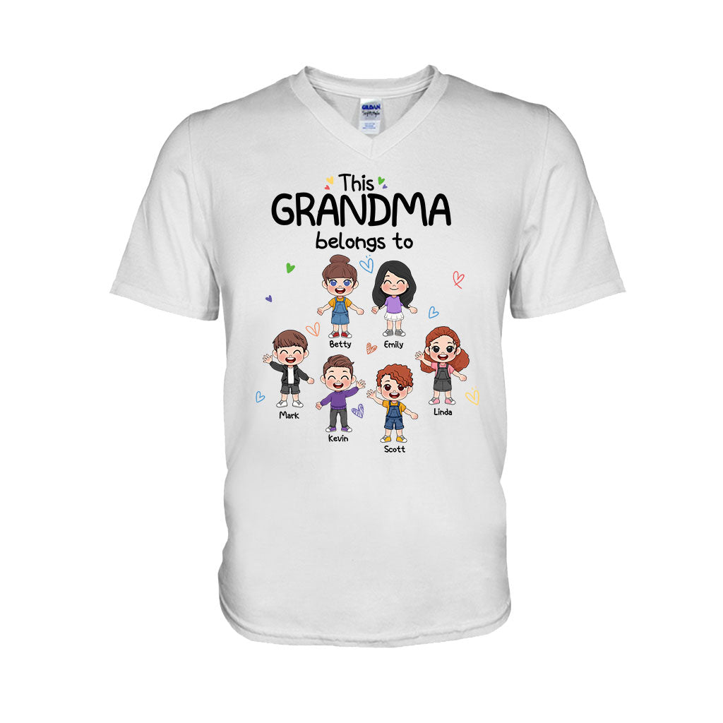 Dieses Oma-Shirt gehört zu – personalisiertes Oma-T-Shirt und Hoodie