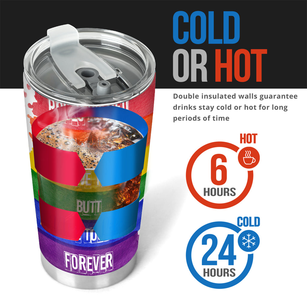 Ich mag deinen Hintern – personalisierter LGBT-Unterstützungsbecher