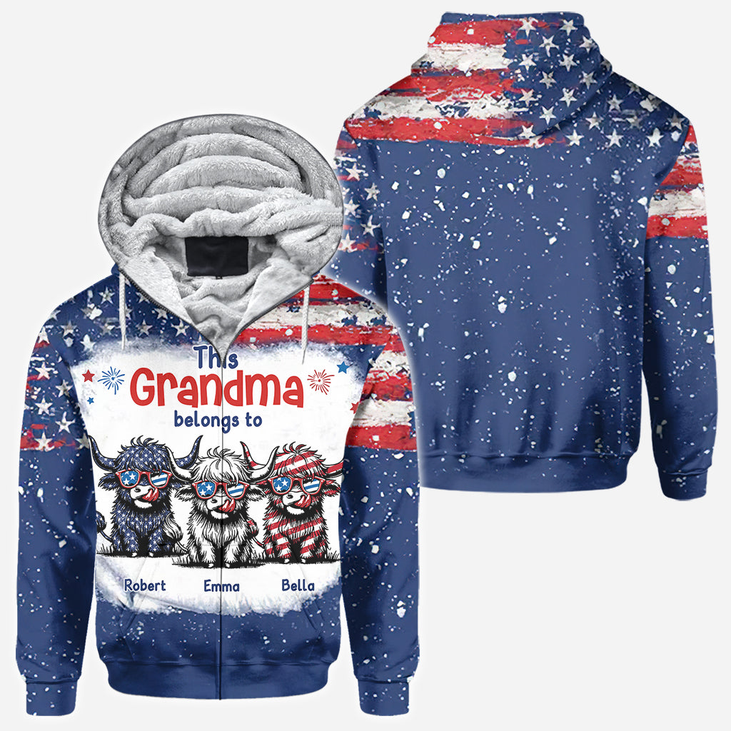 Dieses Oma-Shirt gehört diesen Süßen – personalisiertes Allover-Shirt