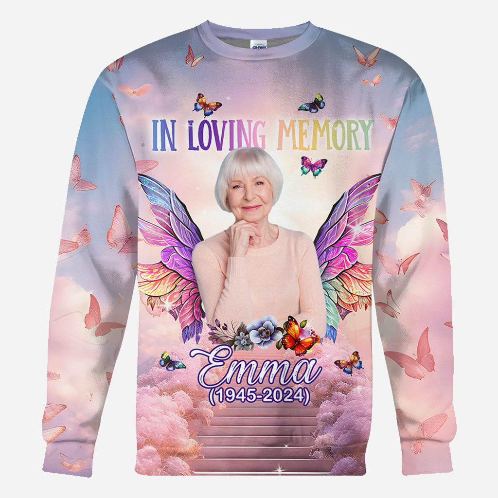 In Loving Memory - Personalized Memorial All Over Shirt