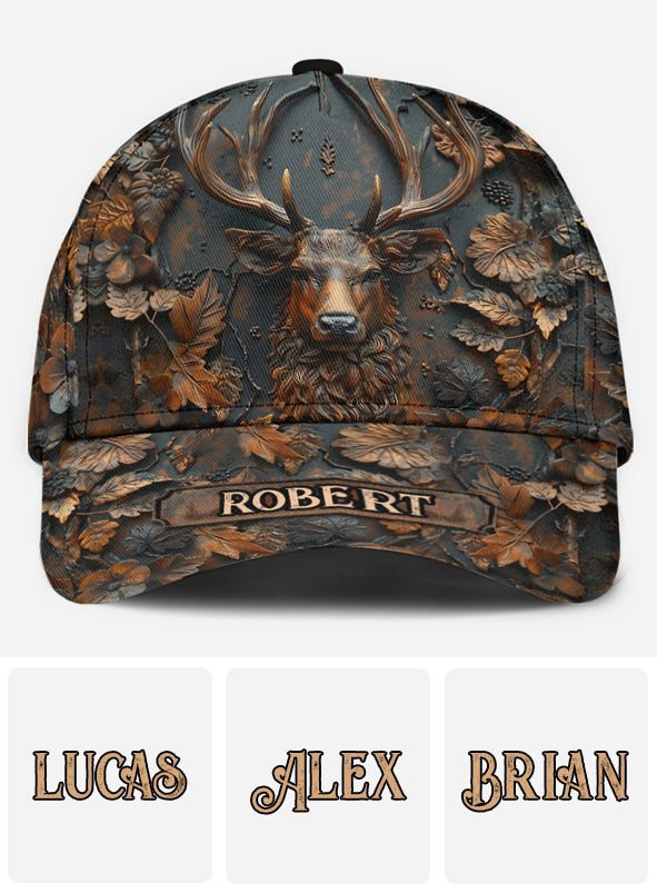 Cool Deer - Personalisierte Jagd-Klassiker-Kappe