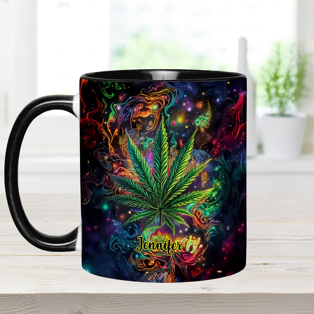 Stoner Chick - Personalized Weed Accent Mug