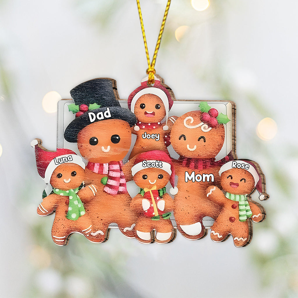 Frohe Weihnachten – Personalisierter Familienschmuck