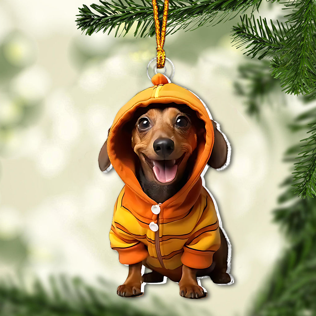 Ich liebe meine Hunde – Personalisierter Hunde-Anhänger in individueller Form