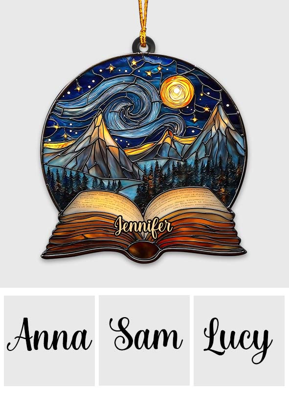 Nachtgerichtslesung – Personalisierter Buchanhänger