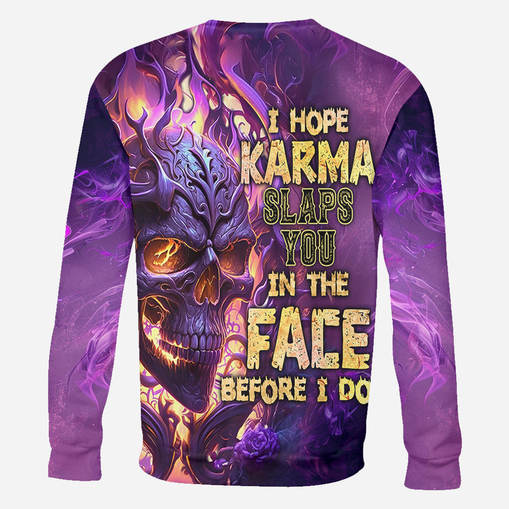 Bevor ich es tue – Personalisiertes Totenkopf-Shirt