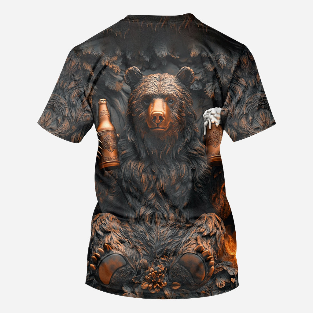 Ich hasse Menschen – Personalisiertes Camping-T-Shirt