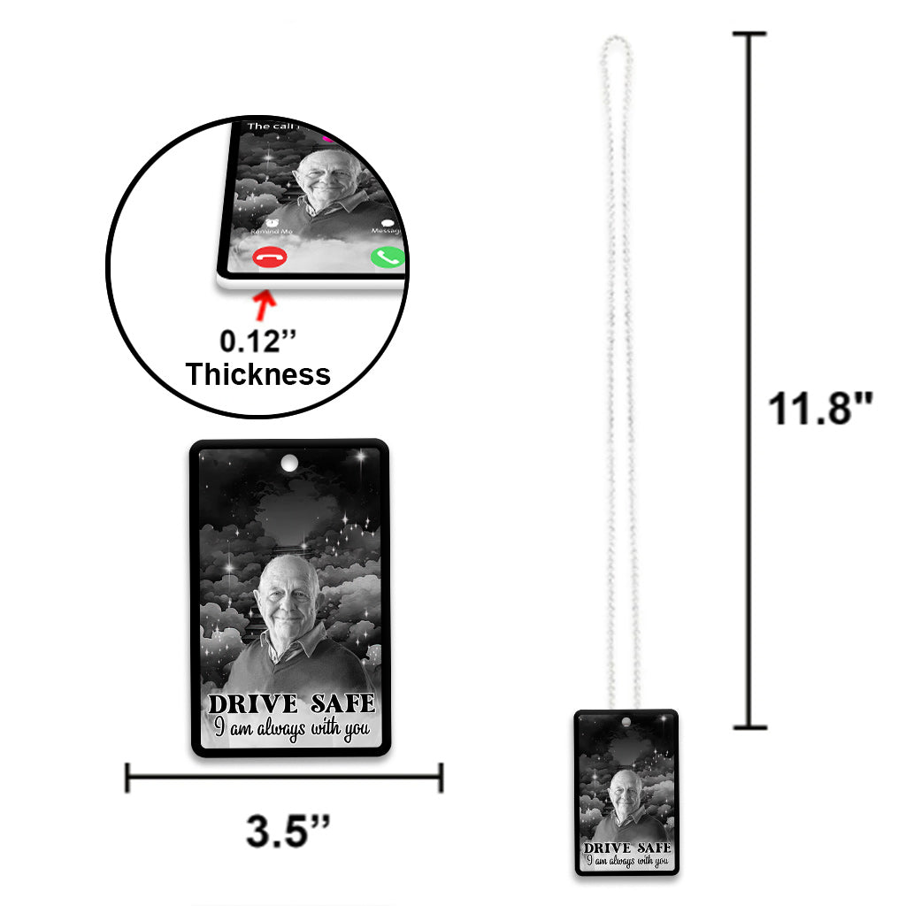 Der Anruf, den ich gerne angenommen hätte – Personalisierter Gedenk-Autoanhänger