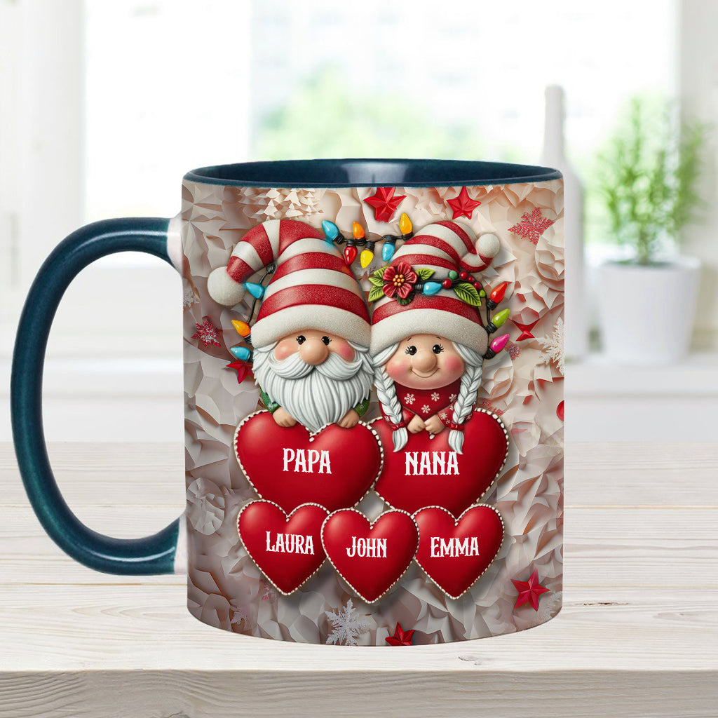 Ich liebe meine Familie – Personalisierte Tasse mit Familienmotiv