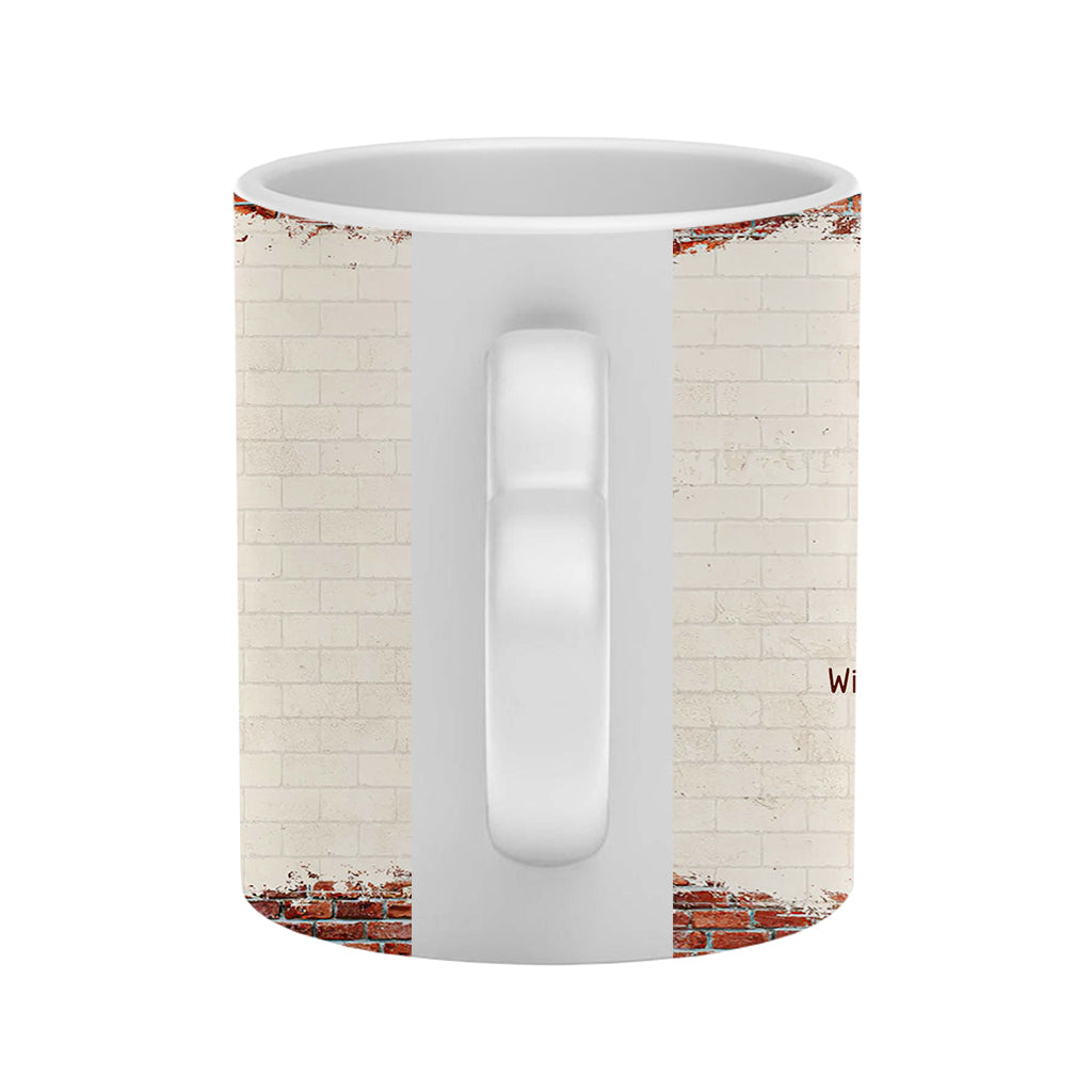 Ich liebe dich – Personalisierte Tasse mit Herzgriff für Paare