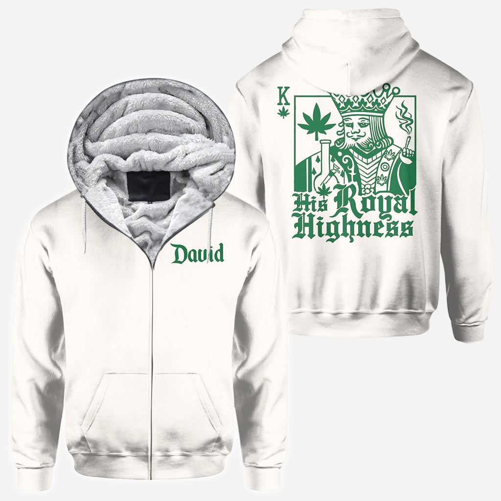 Königliche Hoheit – Personalisiertes „Weed All Over“-Shirt