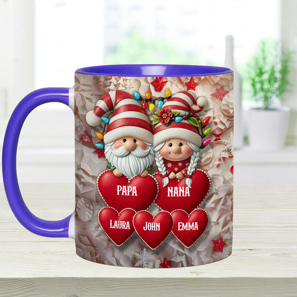 Ich liebe meine Familie – Personalisierte Tasse mit Familienmotiv