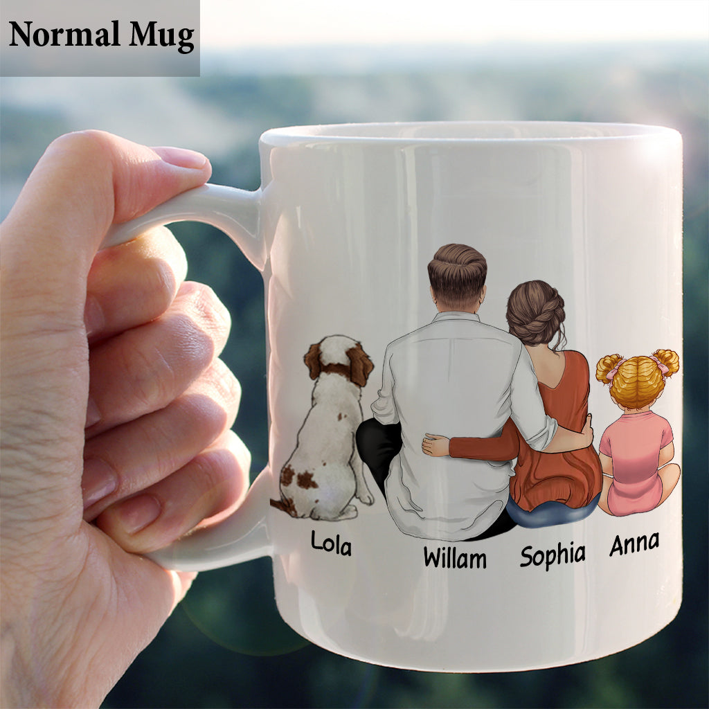 Es gibt so viele Gründe, dich zu lieben – personalisierte Tasse für Paare
