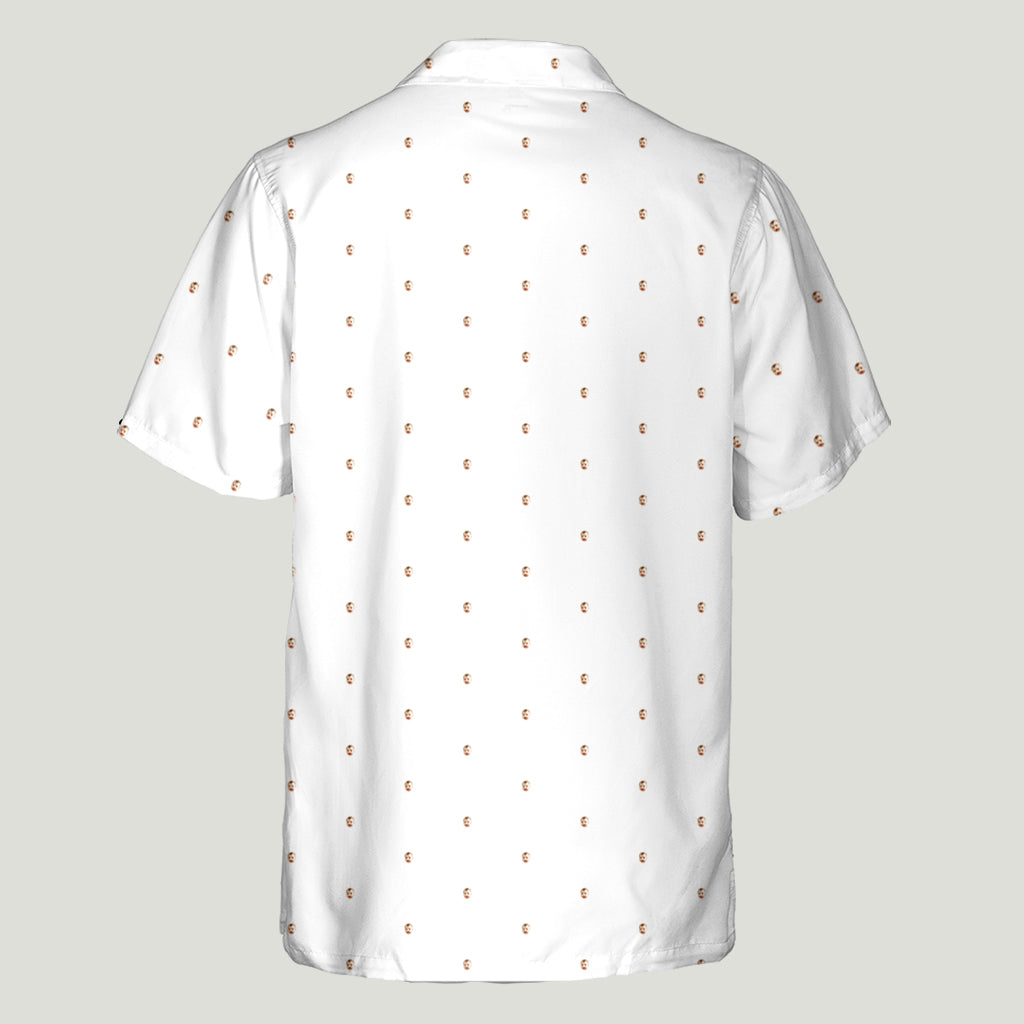 Individuell gestaltetes Hawaiihemd mit Gesichtern - Personalisiertes Hawaiihemd für Väter