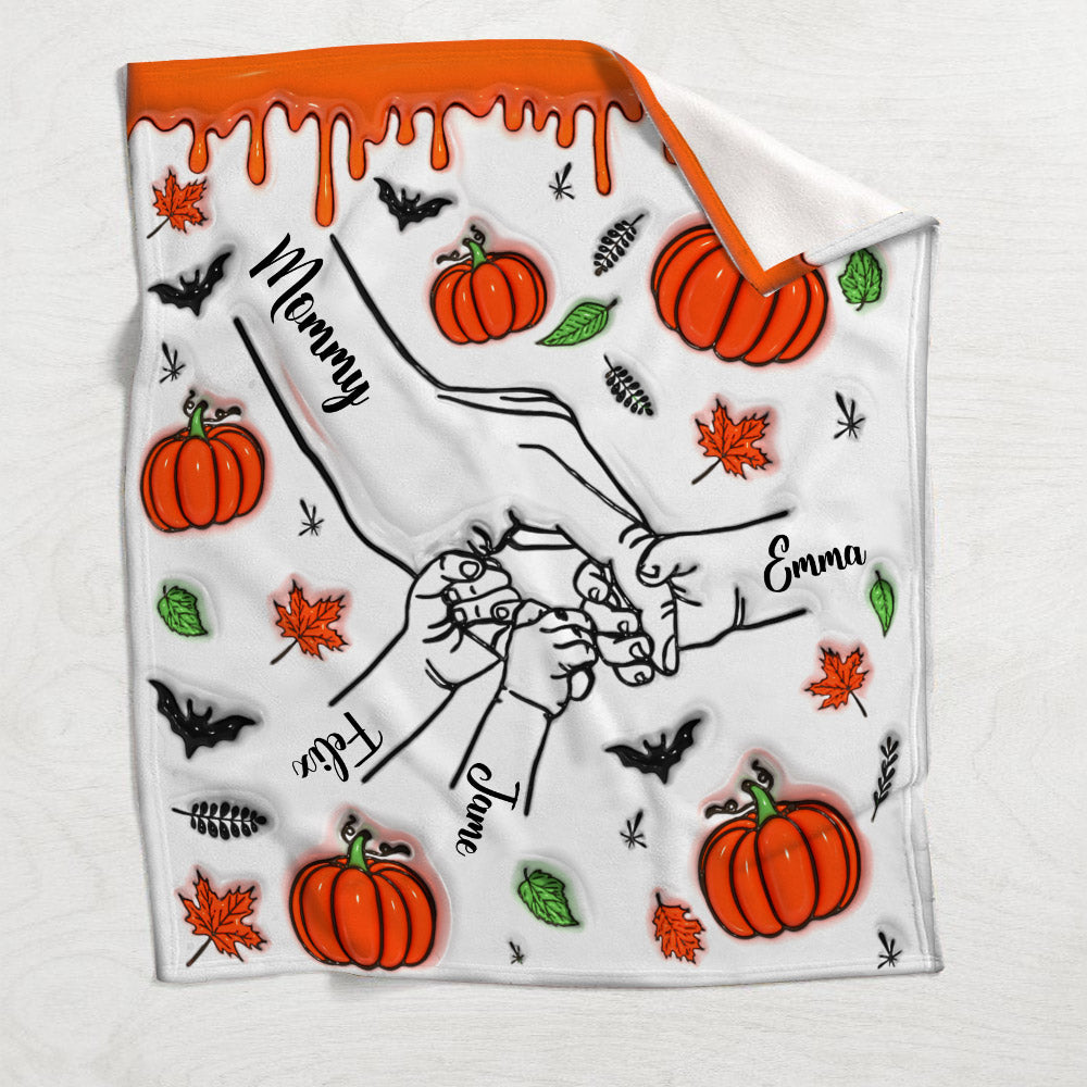 Halloween-Mama/Mimi/Oma... - Personalisierte Mutterdecke